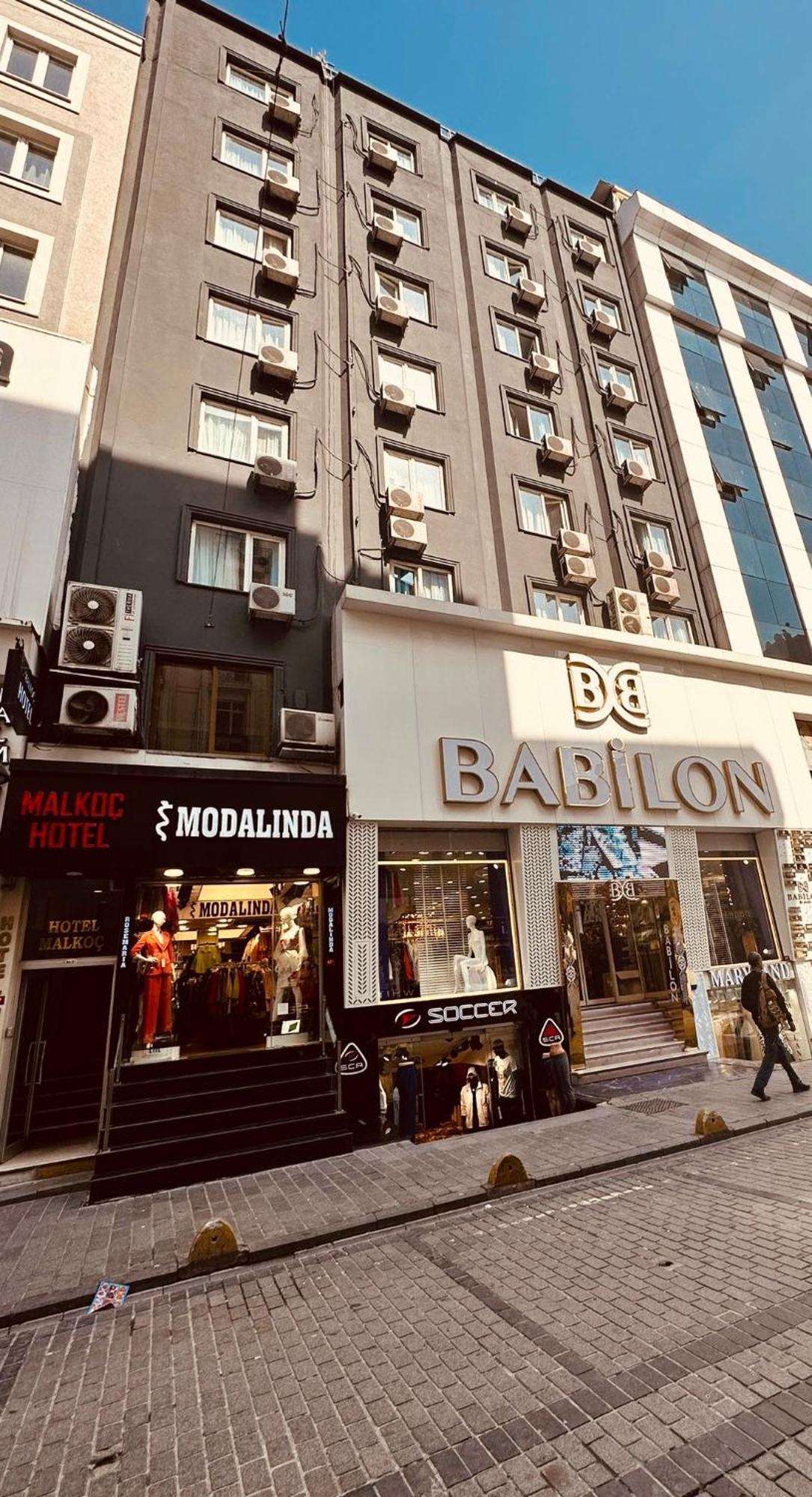 Malkoc Hotel Istanbul Eksteriør bilde